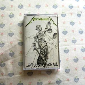 Metallica-…And Justice For All Album cassette tape